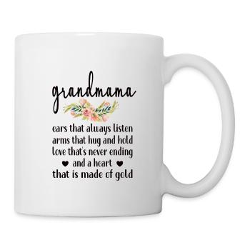 Grand-mère Grand-mère Appréciation Grand-mère Grand-mère Grand-mère - Mug blanc - blanc - Droite