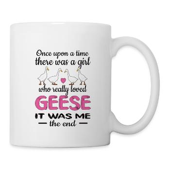 Goose mama Goose owner Farmer's wife Goose lover - Mug - white - Right