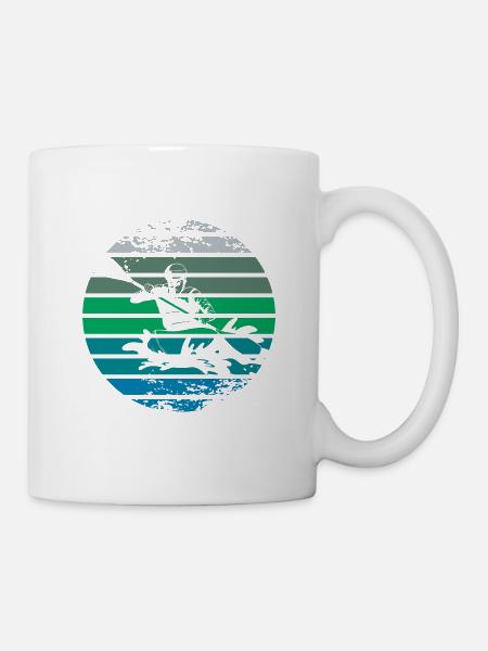 Kayaking - Mug - white