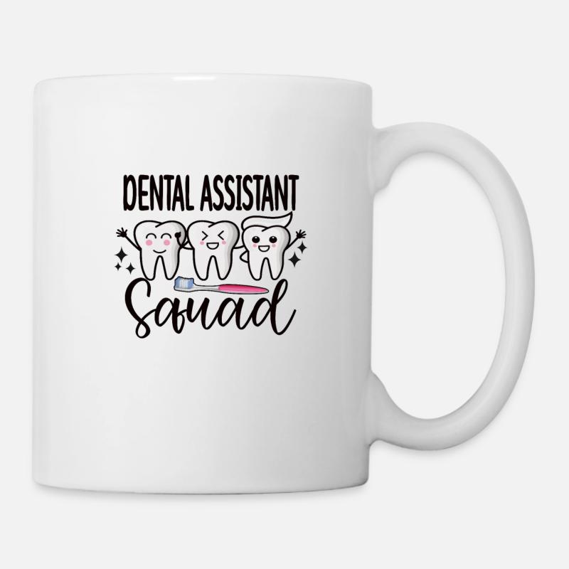 Assistant dentaire Équipe Assistants dentaires - Mug blanc - blanc