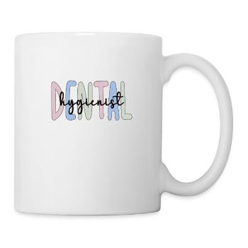 Dental hygienists Dental hygienists Oral hygiene - Mug - white - Right