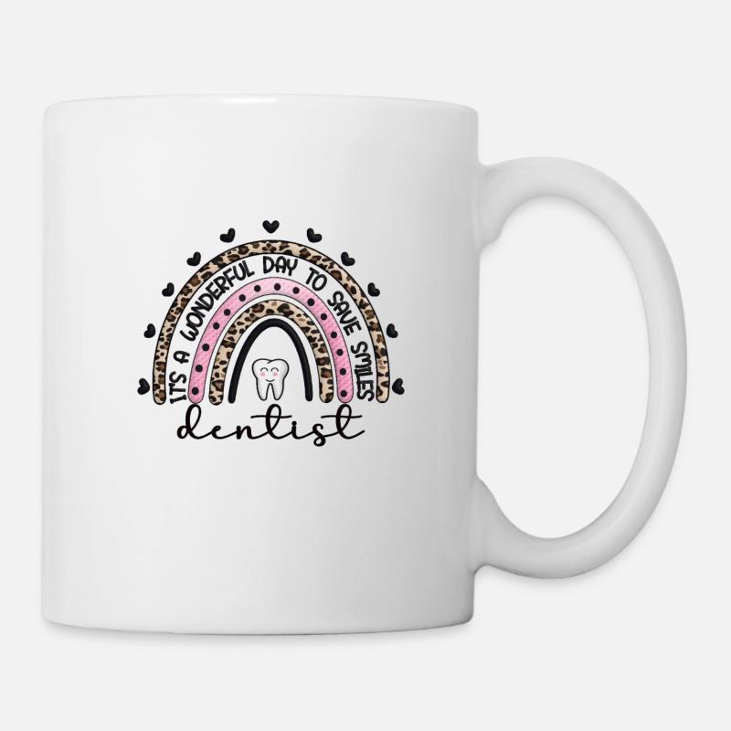 Dentiste Idée cadeau Dentiste Dentiste - Mug blanc - blanc
