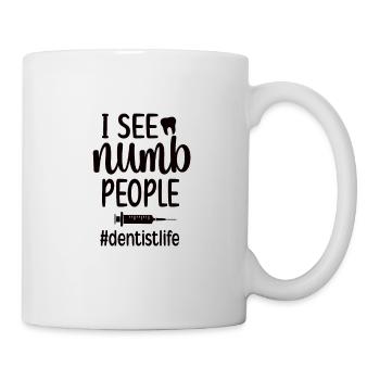 Dentist Gift Idea Dentist Dentist - Mug - white - Right