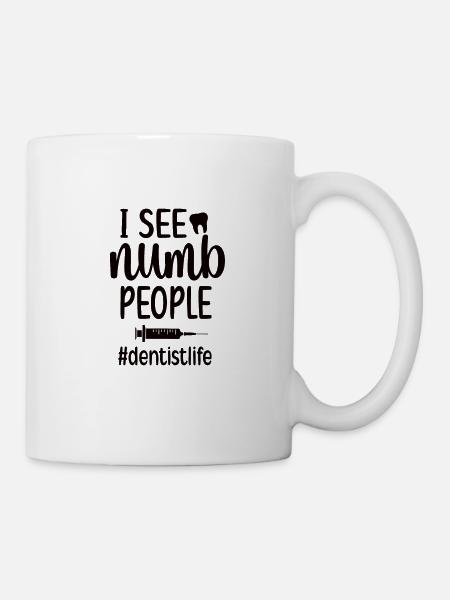 Dentiste Idée cadeau Dentiste Dentiste - Mug blanc - blanc