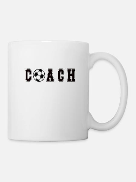 Fußballtrainer Fußball Coach Fußballtraining - Tasse - Weiß