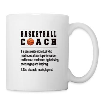 Best Basketball Coach Basketball Coach Gift - Mug - white - Right
