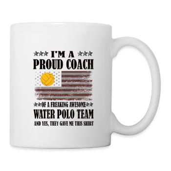 Water Polo Coach Water Polo Coach Water Polo Club - Mug - white - Right