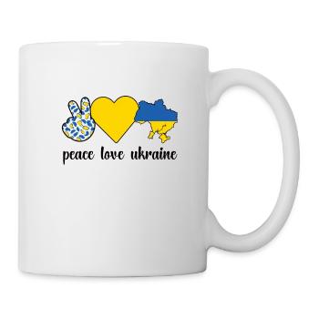 Ukrainiens Ukraine Drapeau Racines ukrainiennes - Mug blanc - blanc - Droite