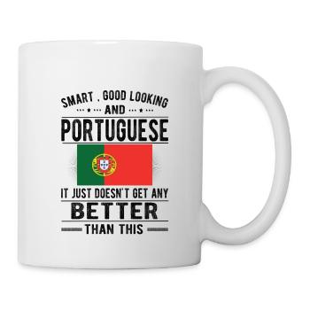 Portuguese Portugal Flag Portuguese origin - Mug - white - Right