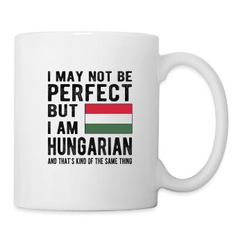 Stolzer Ungar Ungarn Flagge Ungarische Herkunft - Tasse - Weiß - Rechts