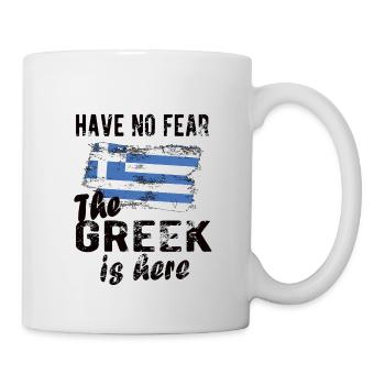 Greek Greece Origin Greek flag - Mug - white - Right