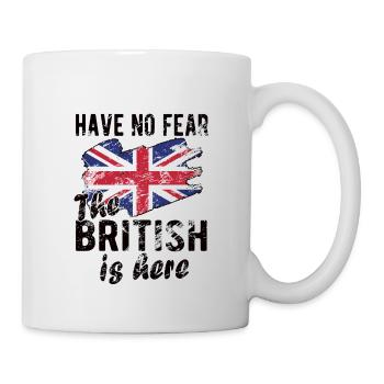 Brite Großbritannien Herkunft Britische Flagge - Tasse - Weiß - Rechts