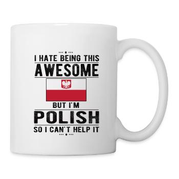 Pole Poland Flag Polish origin Roots Poland - Mug - white - Right