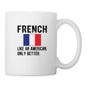 French France Flag French origin - Mug - white - Right