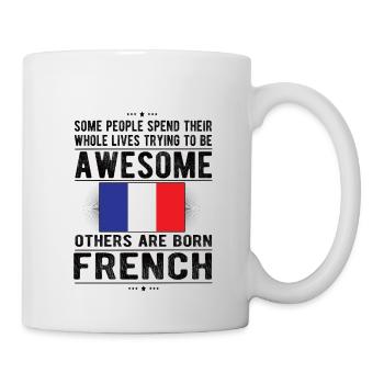 French France Flag French origin - Mug - white - Right