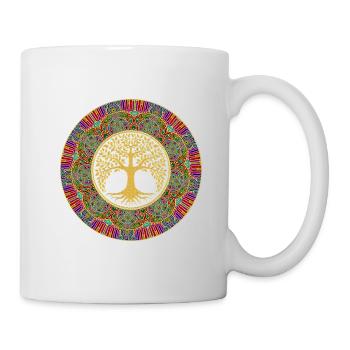 Arbre de Vie - Mandala 1 - Mug blanc - blanc - Droite