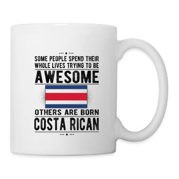 Costa Rica Costa Rican Costa Rica Flag - Mug - white - Right