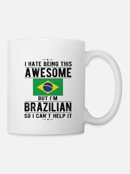 Brazilian Brazil Brazilian origin - Mug - white