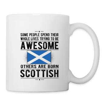 Proud Scotsman Scotland Scottish origin - Mug - white - Right