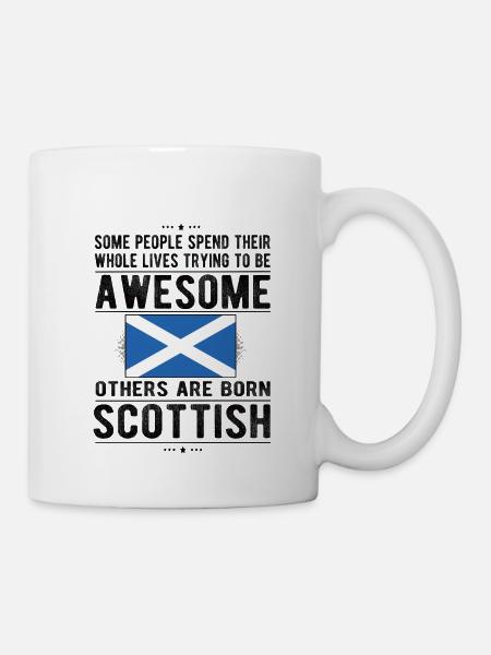 Proud Scotsman Scotland Scottish origin - Mug - white