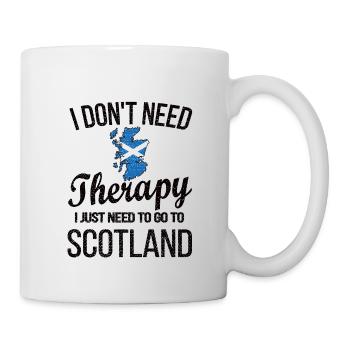Proud Scotsman Scotland Scottish Flag - Mug - white - Right