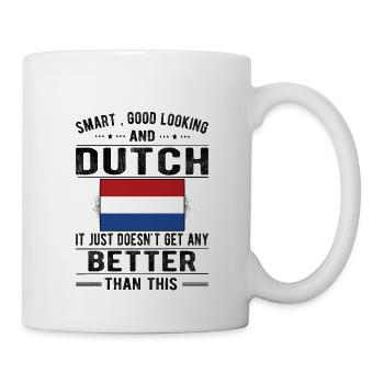 Néerlandais Pays-Bas Origine néerlandaise - Mug blanc - blanc - Droite