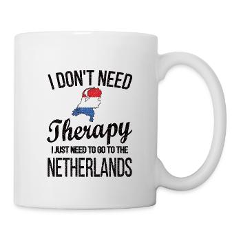 Pays-Bas néerlandais Drapeau néerlandais - Mug blanc - blanc - Droite