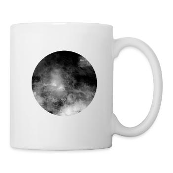 Dunkler Mond - Tasse - Weiß - Rechts