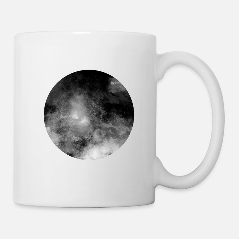 Lune sombre - Mug blanc - blanc