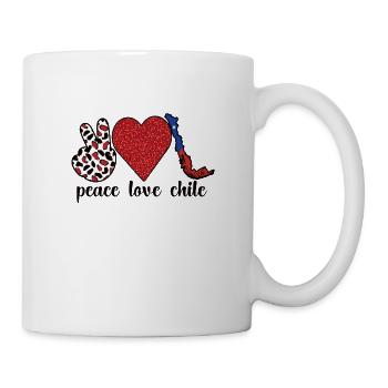 Stolzer Chilene Chile Flagge Chilenische Wurzeln - Tasse - Weiß - Rechts