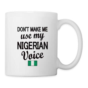 Fier Nigérian Nigeria Racines nigérianes - Mug blanc - blanc - Droite