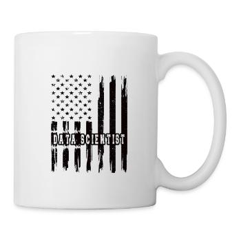 Data Scientist offre big data science - Mug blanc - blanc - Droite