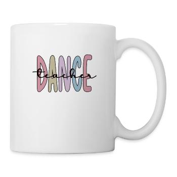 Tanzlehrer Anerkennung Tanzlehrerin Tanzunterricht - Tasse - Weiß - Rechts