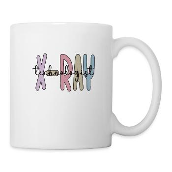 Röntgentechniker X-Ray Techniker RT Radiologie - Tasse - Weiß - Rechts