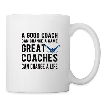 Schwimmtrainer Trainer Von Schwimmer Schwimmcoach - Tasse - Weiß - Rechts