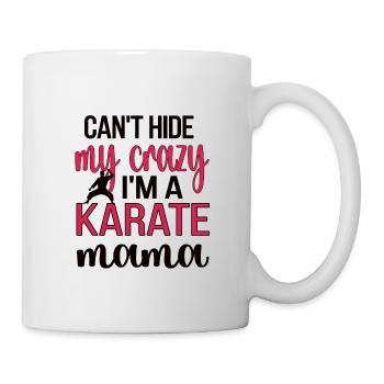 Meilleur cadeau de maman de karaté Fière maman de karaté - Mug blanc - blanc - Droite