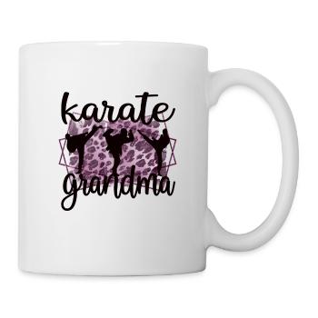 Fière Karaté Grand-mère Meilleur Karaté Grand-mère Cadeau - Mug blanc - blanc - Droite