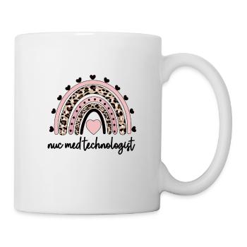 Technologue en radiologie médicale Médecine nucléaire - Mug blanc - blanc - Droite