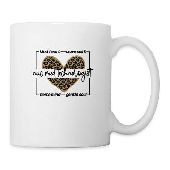Technologue en radiologie médicale Médecine nucléaire - Mug blanc - blanc - Droite