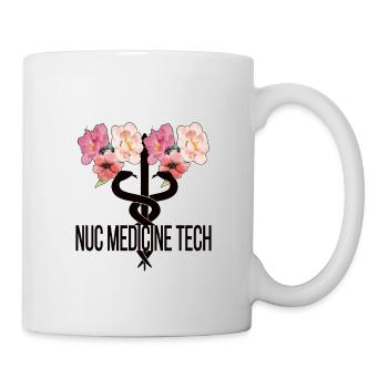 Technologue en radiologie médicale Médecine nucléaire - Mug blanc - blanc - Droite