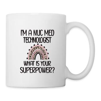 Technologue en radiologie médicale Médecine nucléaire - Mug blanc - blanc - Droite
