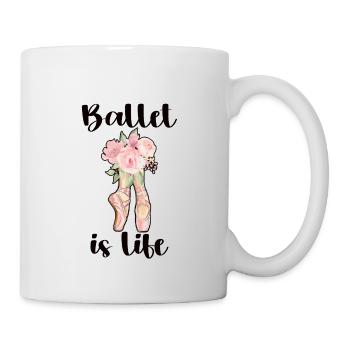 Ballet Dancer Gift Ballerina Ballet Dancer - Mug - white - Right