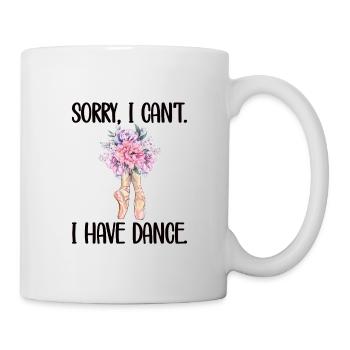 Cadeau de danseuse de ballet ballerine danseuse de ballet - Mug blanc - blanc - Droite