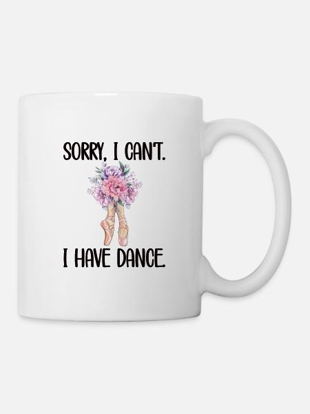 Cadeau de danseuse de ballet ballerine danseuse de ballet - Mug blanc - blanc