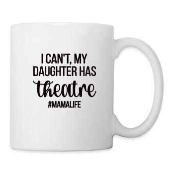 Maman de théâtre d'une mère actrice de théâtre - Mug blanc - blanc - Droite