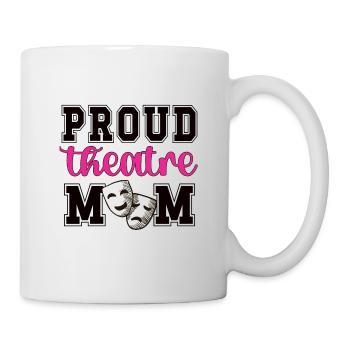 Théâtre Maman Fière Théâtre Acteurs Mère - Mug blanc - blanc - Droite
