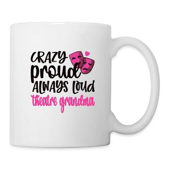 Fier Théâtre Grand-mère Théâtre Acteur Grand-mère - Mug blanc - blanc - Droite