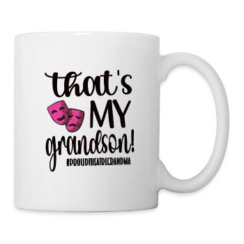Proud Theatre Grandmother Theatre Actor Grandma - Mug - white - Right