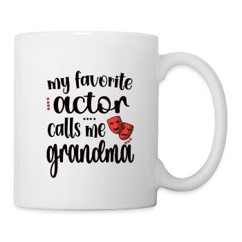 Proud Theatre Grandma Theatre Actor Grandmother - Mug - white - Right