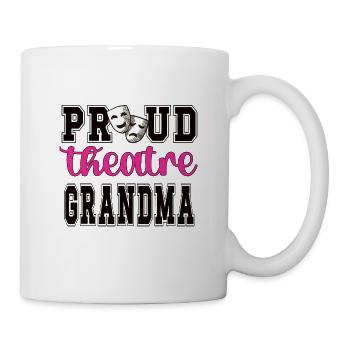 Théâtre Grand-mère Fière Théâtre Acteurs Grand-mère - Mug blanc - blanc - Droite